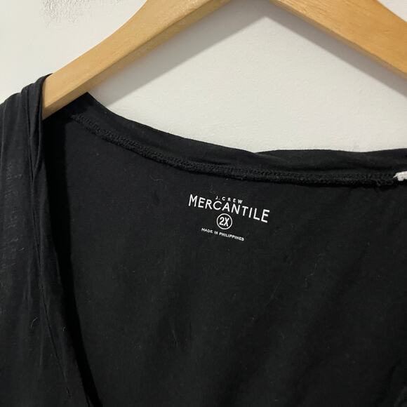 J. Crew Mercantile Black Tank Size 2X - Picture 2 of 4